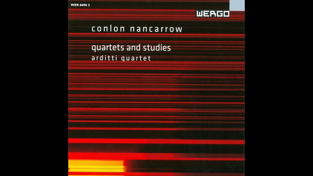 Cover conlon nancarrow – study no. 34 (1969 / arr. for string trio 1988)