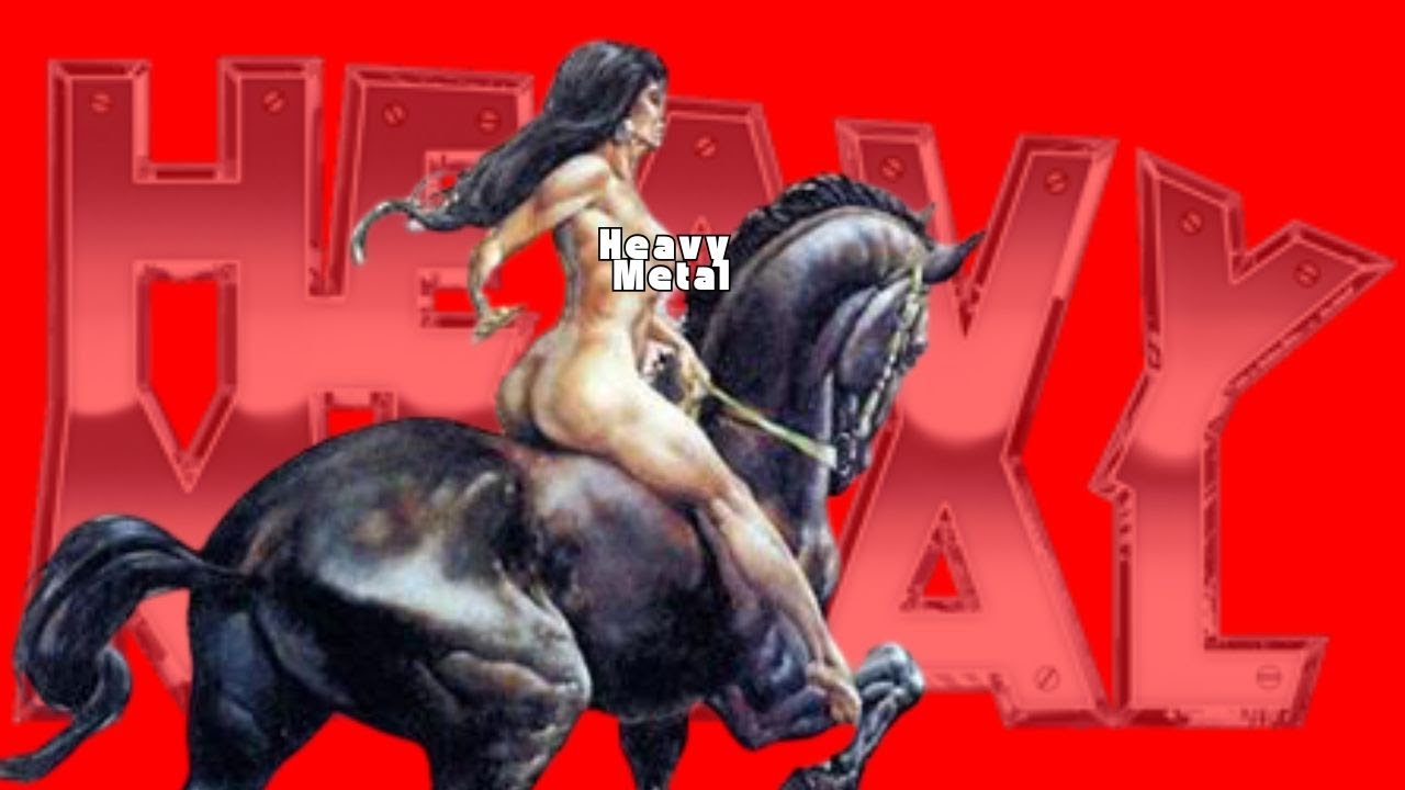 An actual HEAVY METAL magazine in paper form!