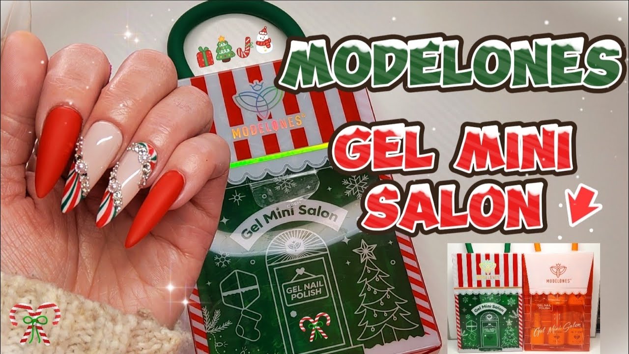 Хотите попробовать мини-набор для салонного наращивания ногтей GEL от Modelones? Легко сделать ге...