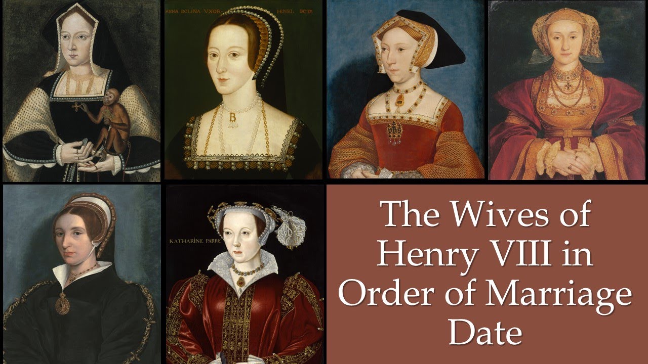 The Six Wives Of Henry Viii In Order Of Marriage Date Youtube 