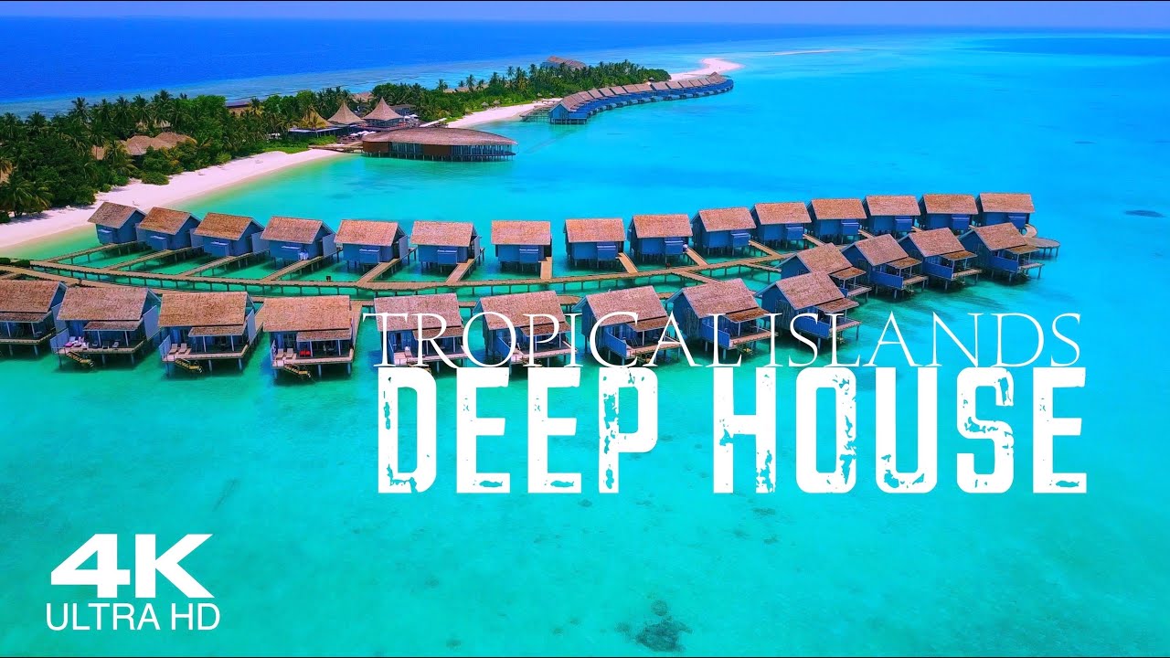 [4K] Best Vocal DEEP HOUSE 2024 🌴 4½ HOUR Drone Aerial Relaxation of