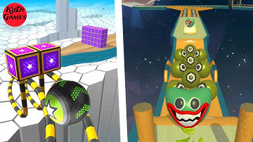 GOING BALLS vs ACTION BALLS - All Levels Gameplay Android iOS #140 | Portal Run