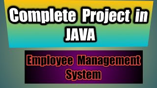 part-11  complete java project