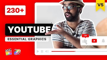 Amazing YouTube Essential Library | Best templates for Final Cut 2021