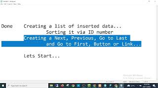 Creating a list of Data in Adobe Dreamweaver through Record Set