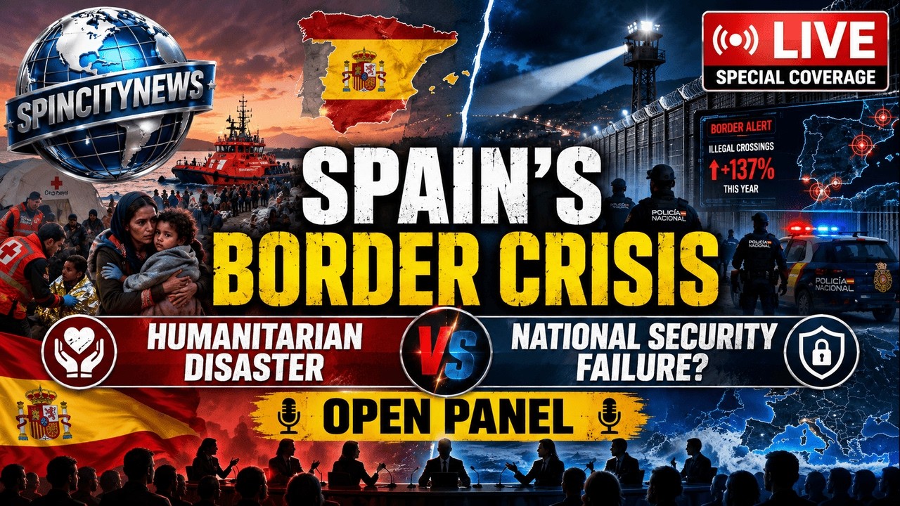 Spain's Border Crisis: Humanitarian Disaster or National Security Failure? | OPEN PANEL