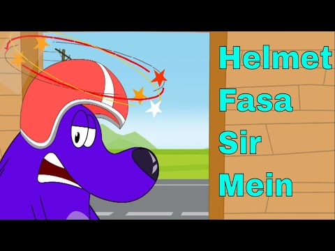 Pyaar Mohabbat Happy Lucky - Ep.51 | Helmet Fasa Sir Me | Hindi Animated Cartoon Show | ZeeQ