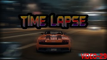 TIME LAPSE IN VIDEO GAMES