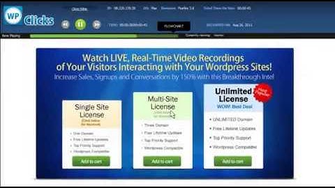 Wordpress Clicks Record Your Visitors