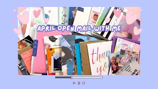April Open Mail With Me! | The tab gods were on my side 🥳