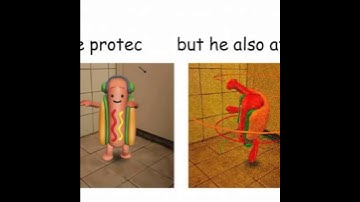 he protec but he also attac memes Compilation