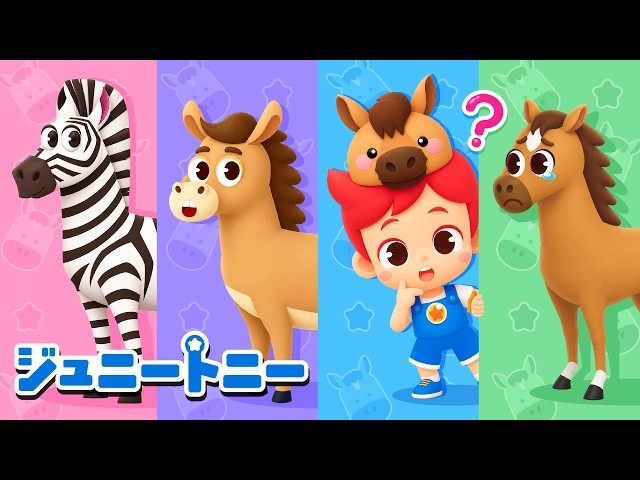 ディネット　リュネビル　愛らしい動物と子供達が遊ぶスーピエ　ままごと ロバはこ馬のママじゃないよ｜ママ、どこにいるの？｜連続再生