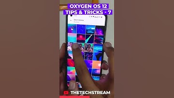 CANVAS AOD 2.0 | Oxygen OS 12 Tips & Tricks #shorts | TheTechStream