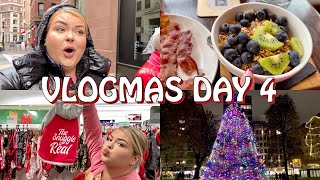 CITY SHOPPING WITH MAMA + CHRISTMAS LIGHTS | VLOGMAS DAY 4