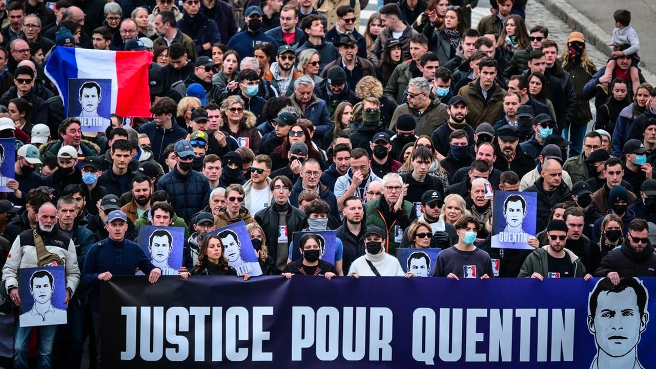 Marche pour Quentin : "Je suis terrifié du traitement qui a été réservé à cette manifestation..."