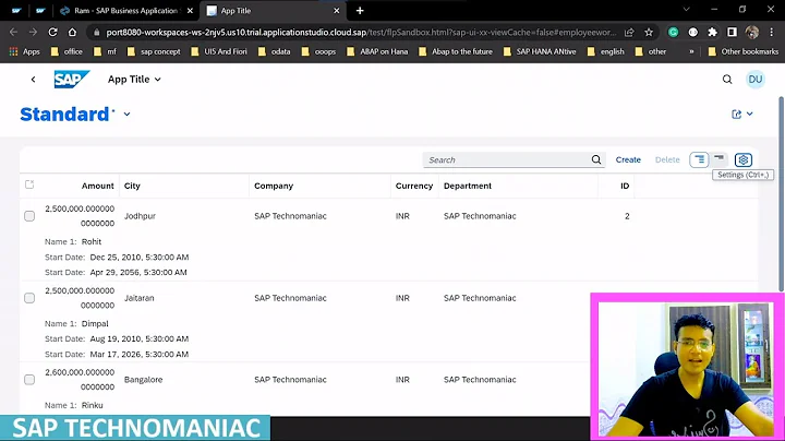$batch using  Fiori App OData Part 12