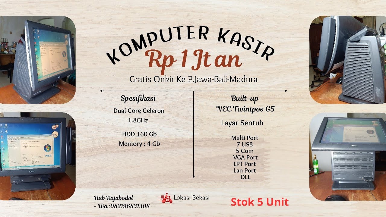 Di Jual ❗Komputer Kasir Sayang jika dilebur 🤣 Adakah Emas Pada Komputer Ini ???