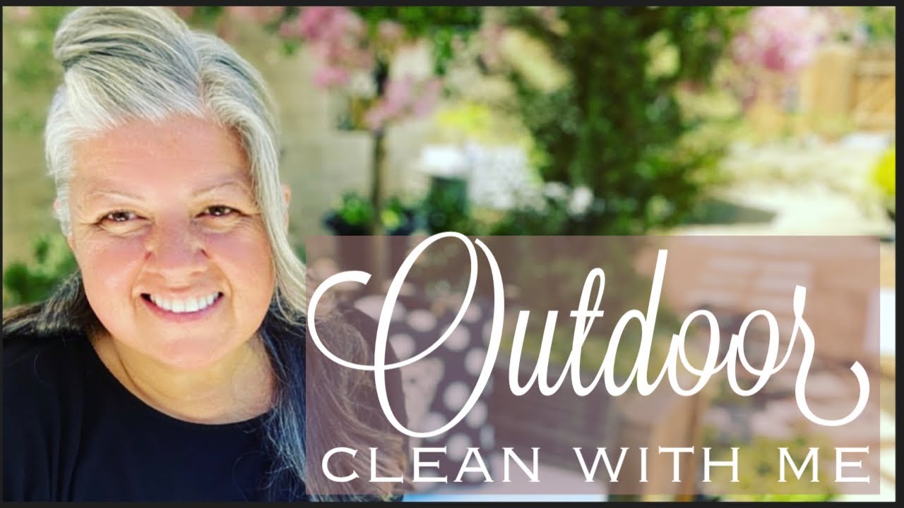 Extreme Clean With Me OUTDOORS OUTDOOR Clean With Me Backyard Tour YouTube