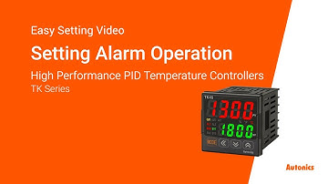 Autonics Tutorial : Setting Alarm Operation(TK Series)