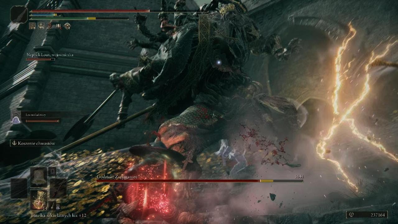 ELDEN RING NG+2 Boss : Godrick Zszywaniec.