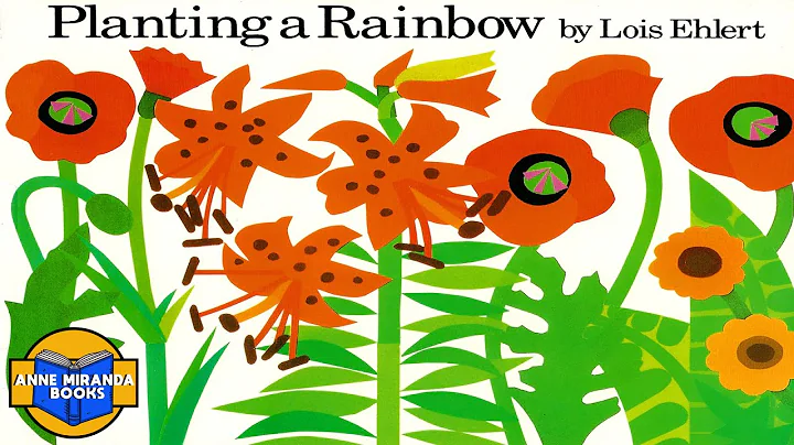 PLANTING A RAINBOW - learn colors in a flower garden