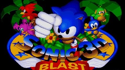 Sonic 3D Blast Genesis version Level Select + Super Sonic + WTF glitch
