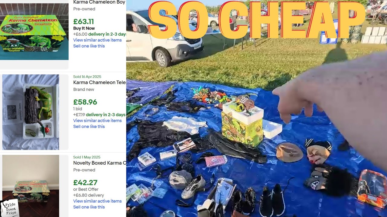 CAR BOOT SALE - Vintage, Awesome & SO Cheap! - 