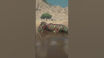 Path of titans titan vs ic #dinofight #gaming #dinosaur #pathoftitans #rex #titan #fight #dinosaurs