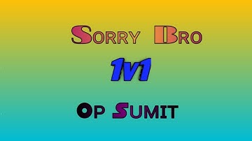 1v1 custom challenge|| Garena Free Fire|| #sorrybro