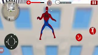 Super Spider Rope Hero City Rescue Mission | Superhero Survival Rescue Battle Android Gameplay screenshot 5