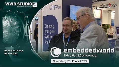 Embedded World 2024:  short demo video for tenAsys - TSN Converged Network