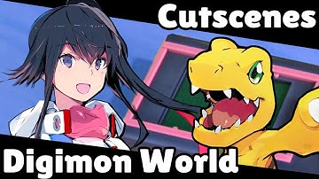 Digimon World: Next Order All Cutscenes Movie (Video Game) (Story/Ending)