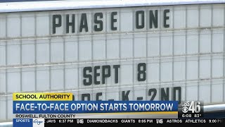 Fulton Co. students return to the classroom