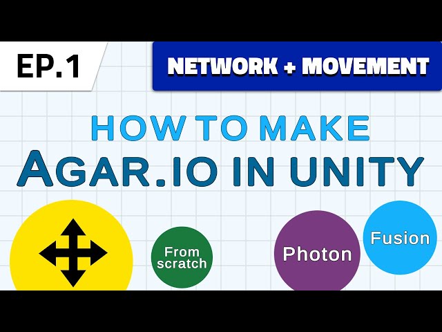 How To Make a Game Like Agar.io in Unity 5 - Part 1