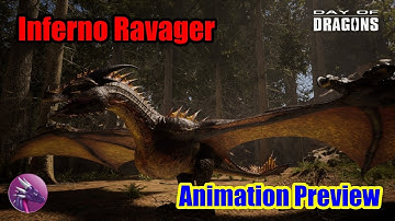 Inferno Ravager Animation Previews | Day of Dragons