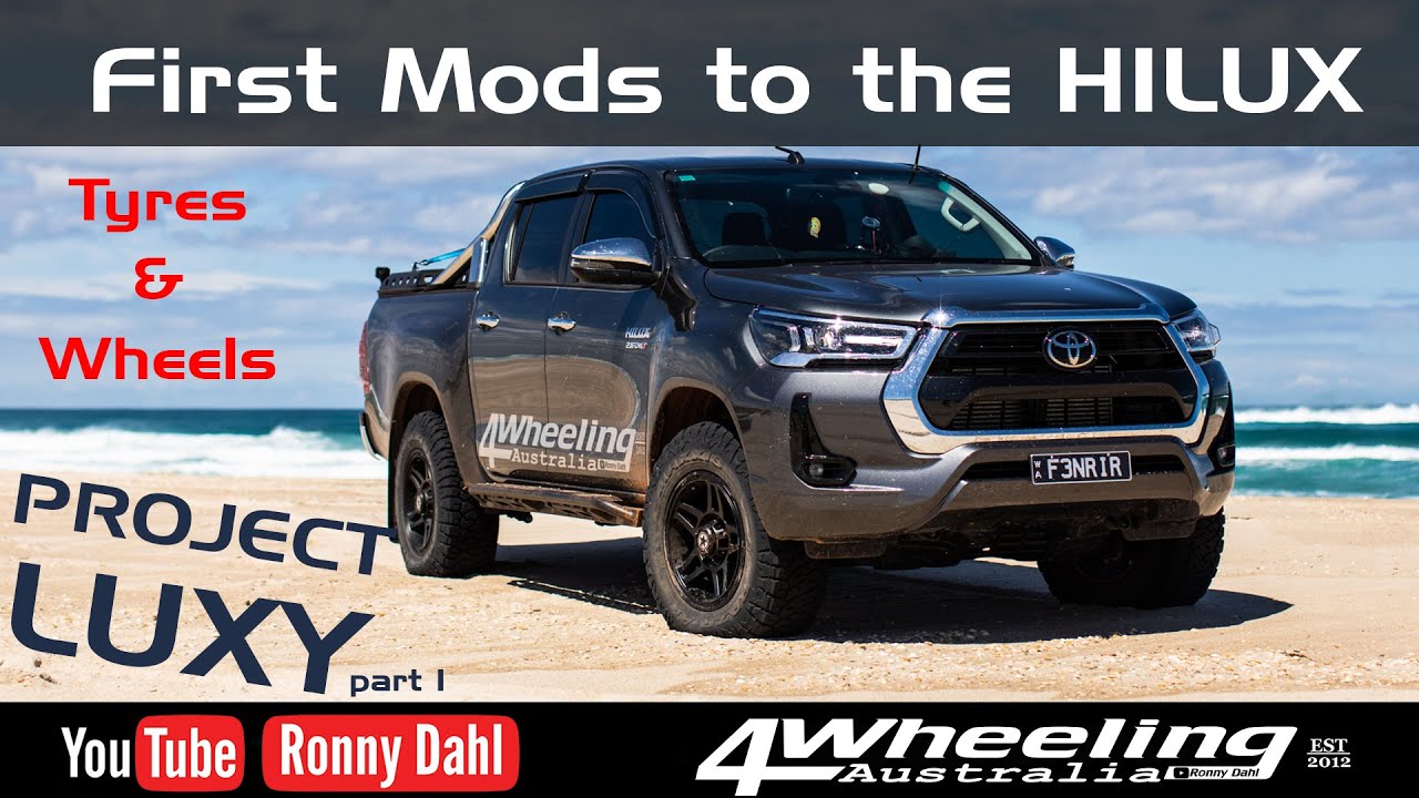 Toyota Hilux Mods, part 1 Tires and Wheels - YouTube