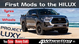 Toyota Hilux Mods, part 1 Tires and Wheels
