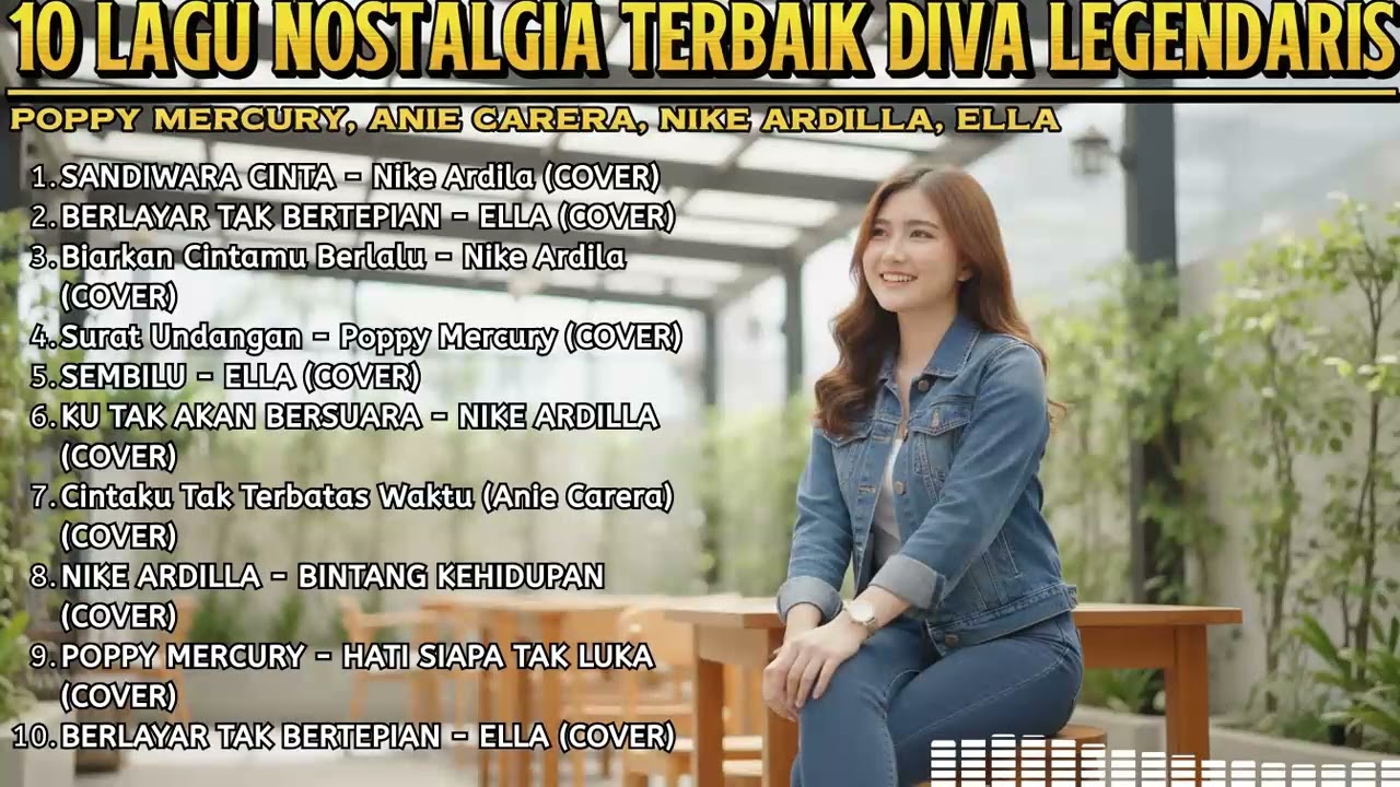10 Lagu Nostalgia Sepanjang Masa | Diva Legendaris Indonesia Malaysia | Cover Suara 90an