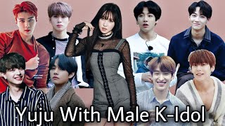 Yuju with Male K-idol Moment