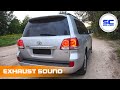 Toyota Land Cruiser 200 V8 4.5 D-4D 235PS Exhaust Sound TEST