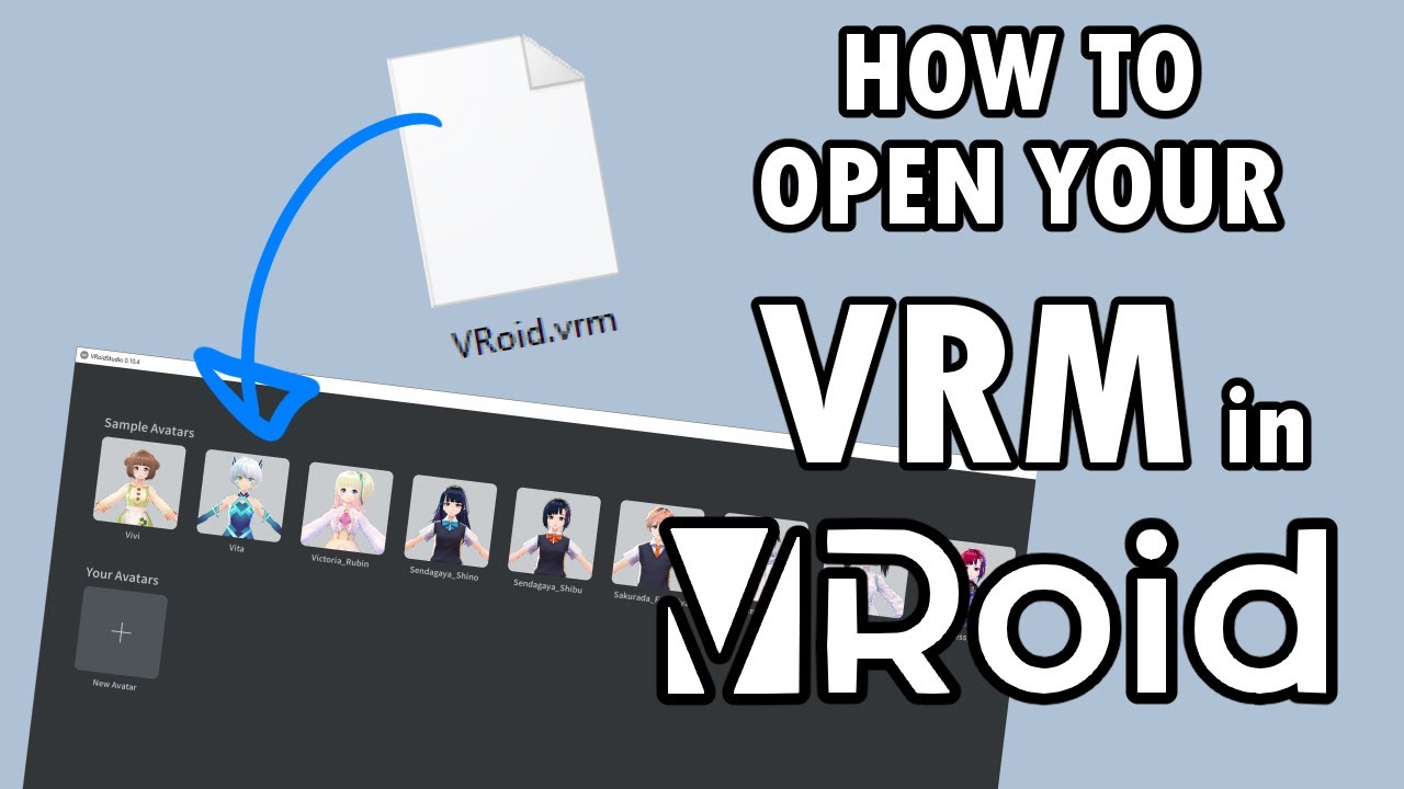 images How To Change Vrm To Vroid tutorial how to open your vrm file in vroid studios