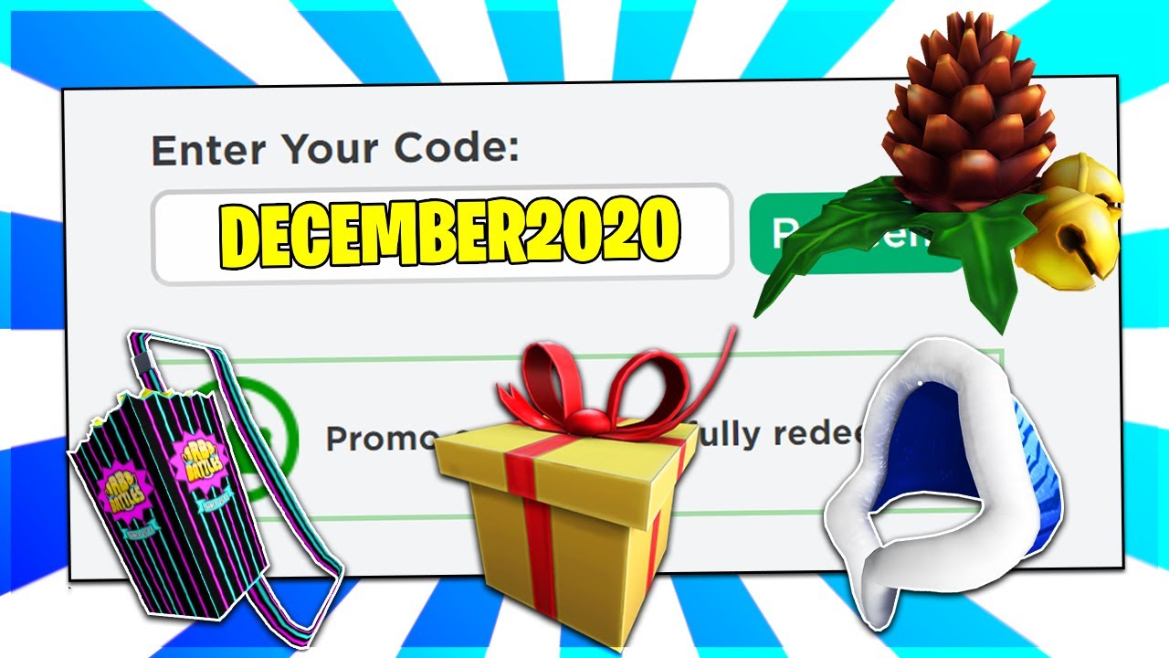 New Roblox Promo Codes On Roblox 2020 Roblox December Promo Code Robloxtiktok Youtube - what is dec in roblox