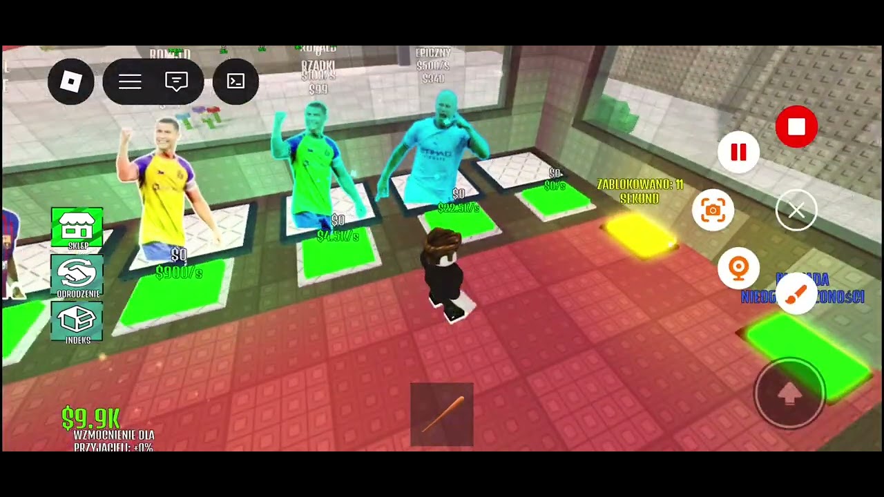 Co minutę zmienia mi się gra w roblox 