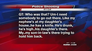Police release 911 call made prior of officer-involved shooting