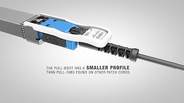 Panduit Opti Core® LC Uniboot Pull Boot Duplex Fiber Optic Patch Cords
