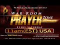 War room prayer zone  march 9th 2024