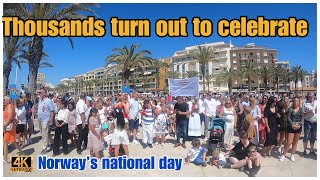 Constitution Day (norway celebrate national)Torrevieja costa Blanca Spain