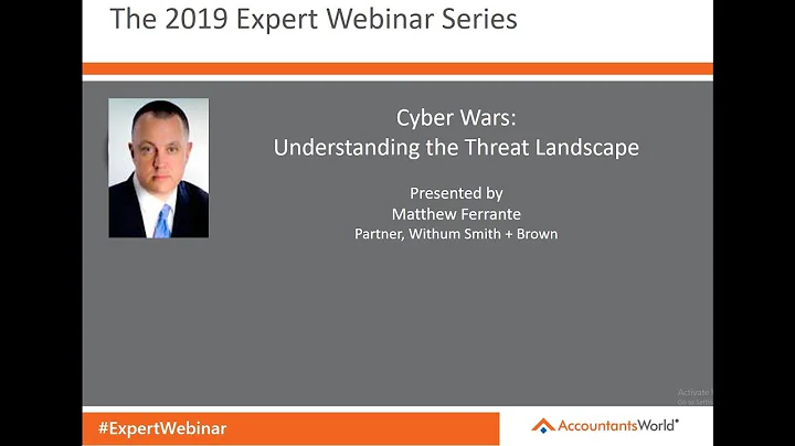 Cyber Wars  Understanding the Threat Landscape, pr...