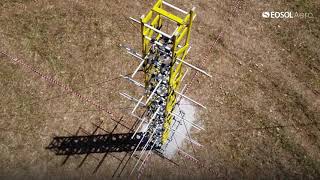 EOSOL Aerospace Very Wideband VHF Deployable Antenna and RF matching network