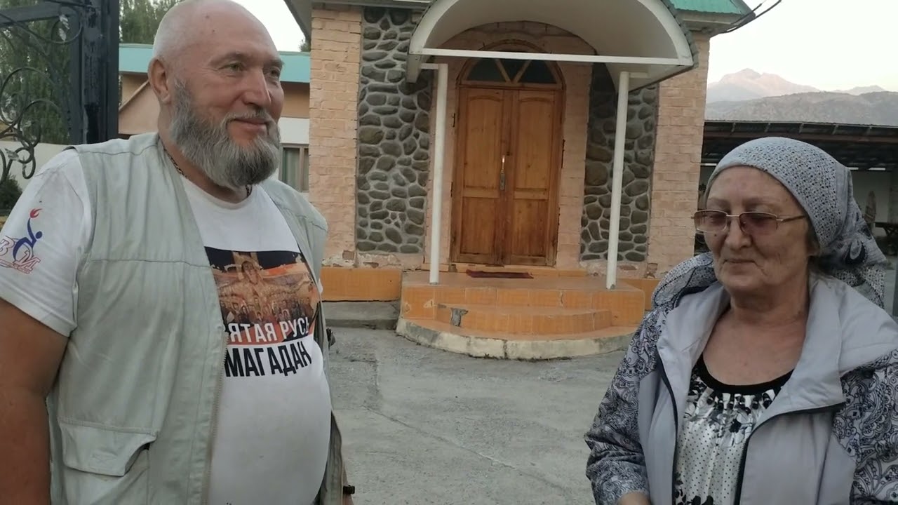 Ольга Андреевна о том как строили храм в городе Айдаркен.
